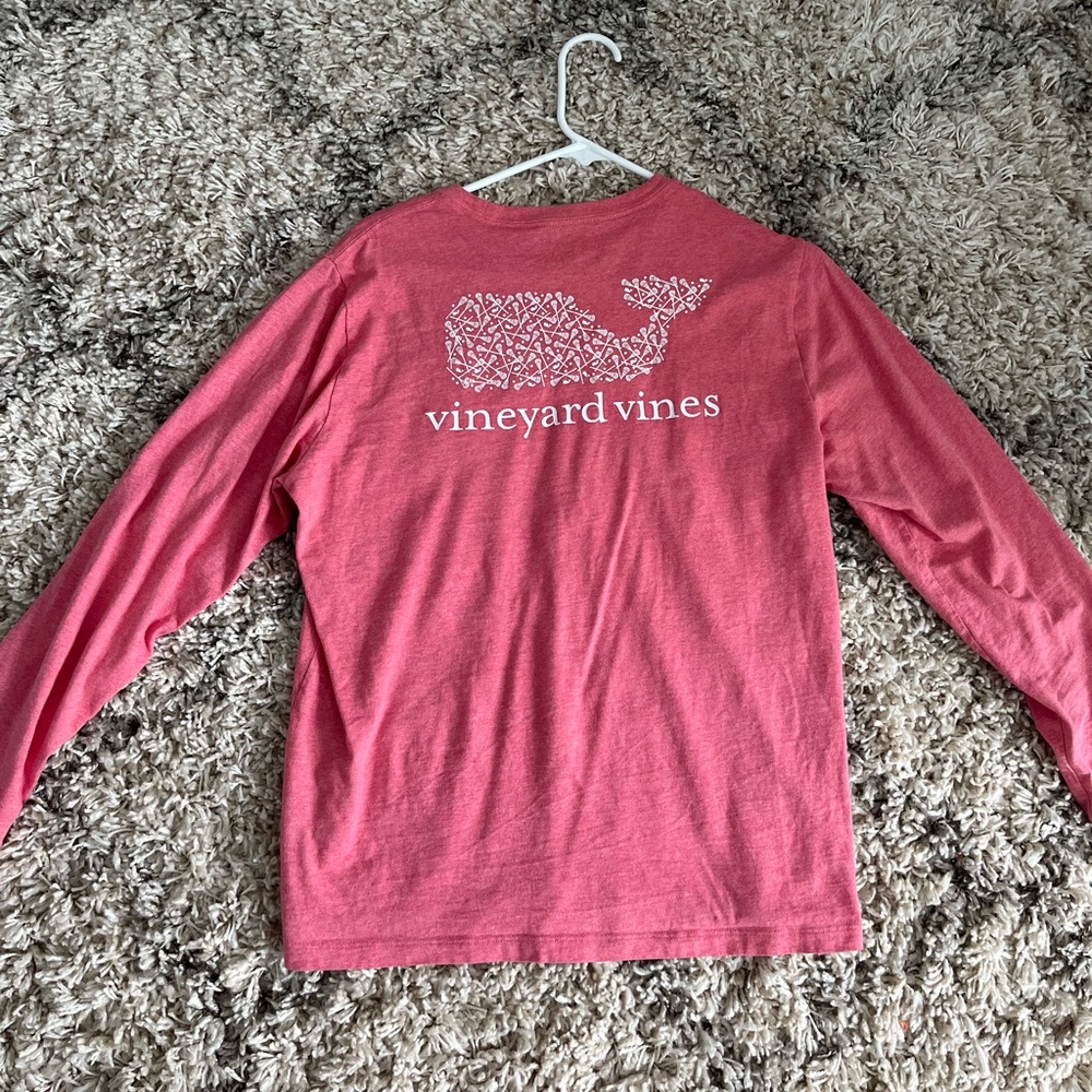 Vineyard vines lacrosse pink long sleeve